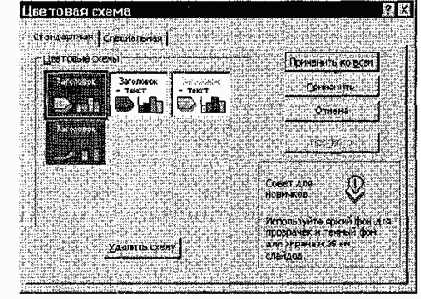 Основные свойства PowerPoint